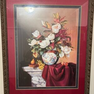 Floral Still Life Framed Art